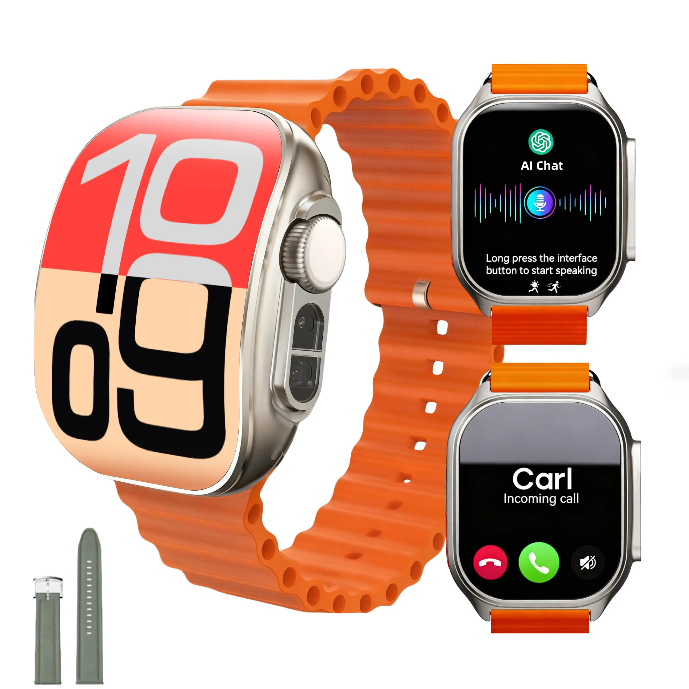 2026 New Fashion Smart Watch, Wireless Calling/Dial, 100+ Sport Mode, Calling Reminder and Rejection, Message Reminder, IP67 Waterproof, Smart Watch for Android iPhone Devices, Activity Tracker for Men Women, Wearable Devices, Fall Gift