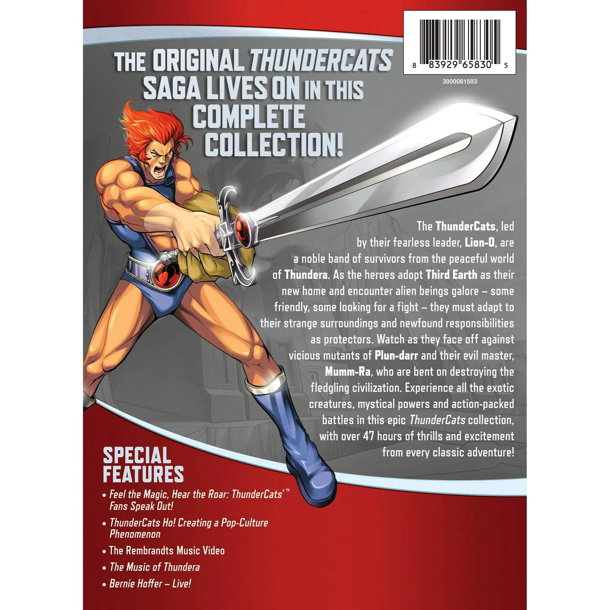 Thundercats: The Complete Series All Episodes DVD - DVD Format, Classic Adventures for Collectors