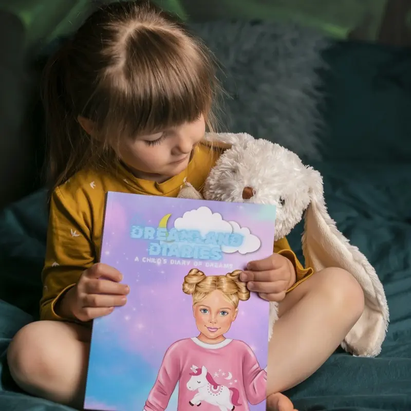 My Dreamland Diaries: A Child's Diary of Dreams|Gentle parenting, kids gift ideas, creative writing for kids, aesthetic playroom, dream diary.