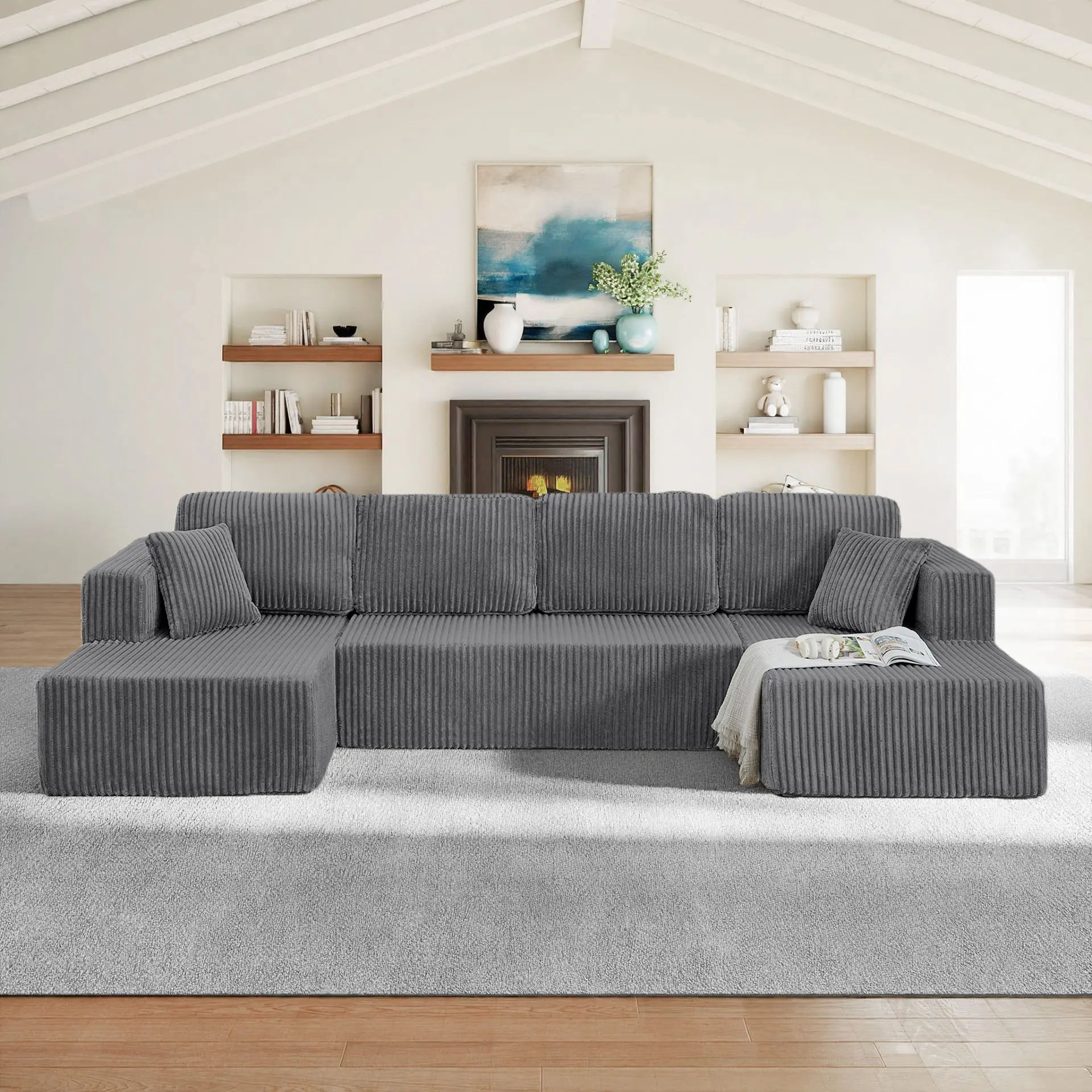 Grey + Foam + 5 Seat