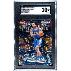 2022-23 Panini Prizm Draft Picks #II-PB Paolo Banchero Instant Impact Circles Prizm SGC 10
