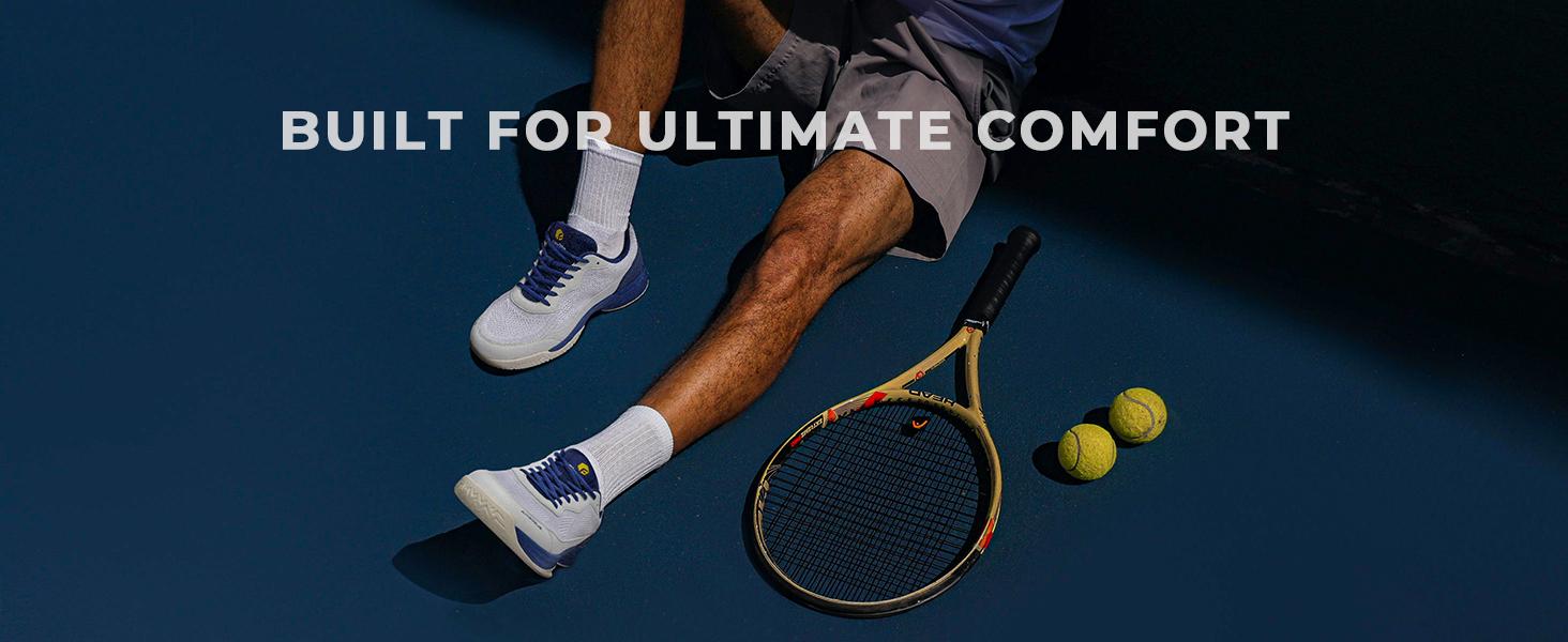 FitVille Men's Amadeus Tennis & Pickleball Court Shoes V2 material Athletic Ortholite Insole Breathable Upper Foot Comfort Sports Cushioning Fathersdaygift SpringStatements FitVille Men's Amadeus Tennis & Pickleball Court Shoes V2 material Athletic Ortholite Insole Breathable Upper Foot Comfort Sports Cushioning Fathersdaygift SpringStatements