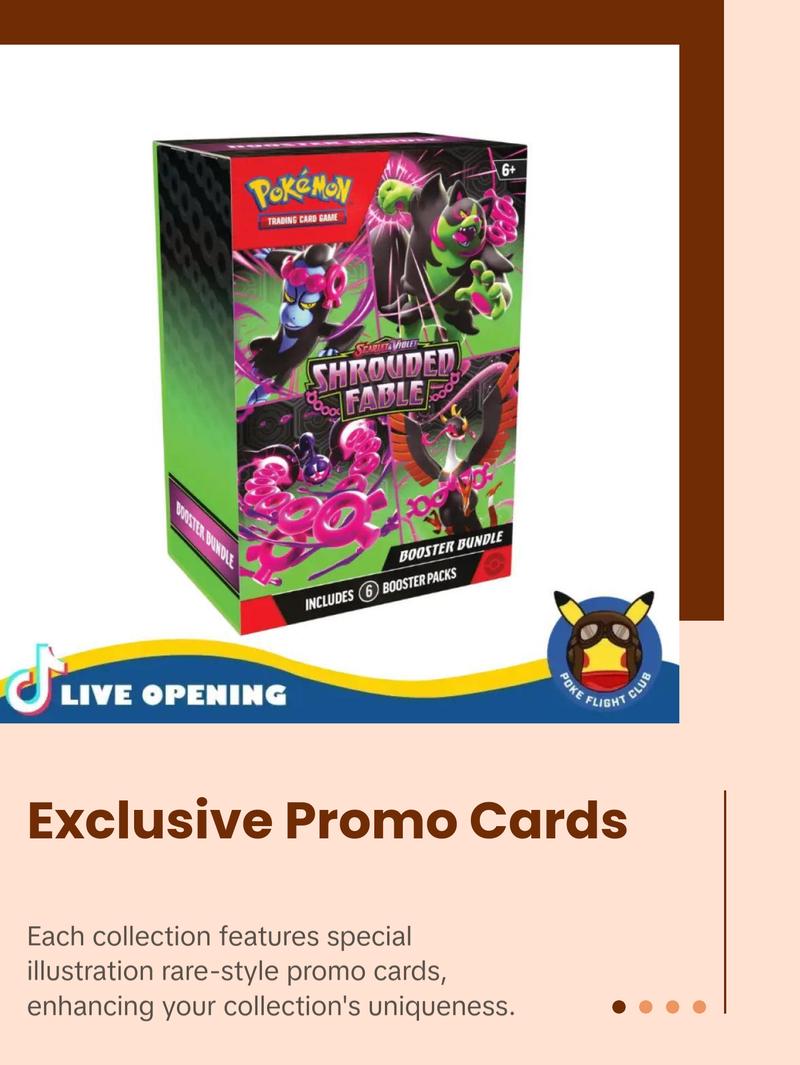 Pokemon English SV6.5 Shrouded Fable Booster and Collection Box CARDS LIVE OPENING