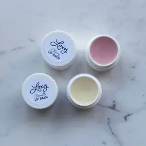 Hydrating Lip Balm for Dry Lips: Cherry or Vanilla with Shea Butter + Vitamin E