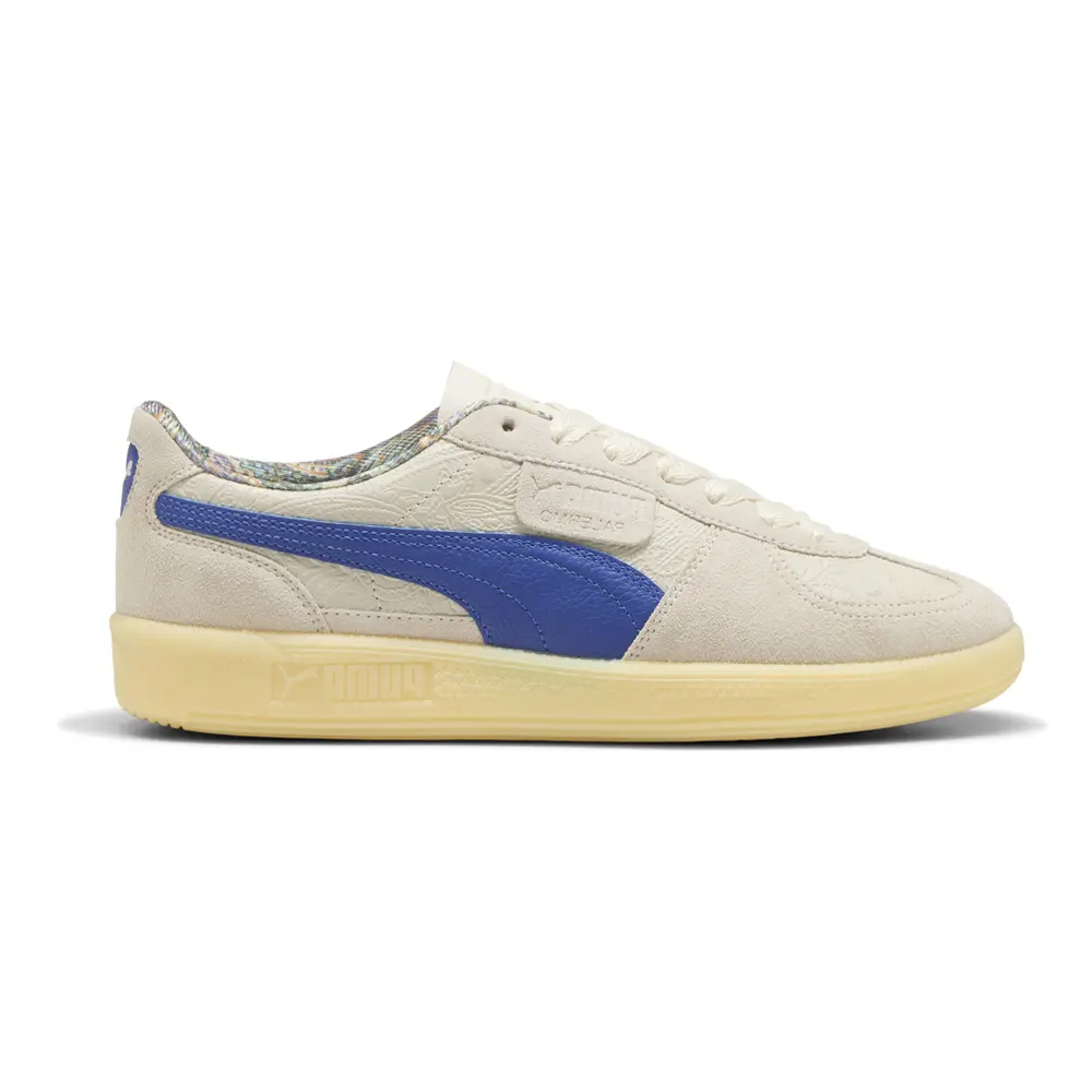 PUMA Mens Palermo Bomber Lace Up Sneakers Shoes Casual - White PUMA Mens Palermo Bomber Lace Up Sneakers Shoes Casual - White