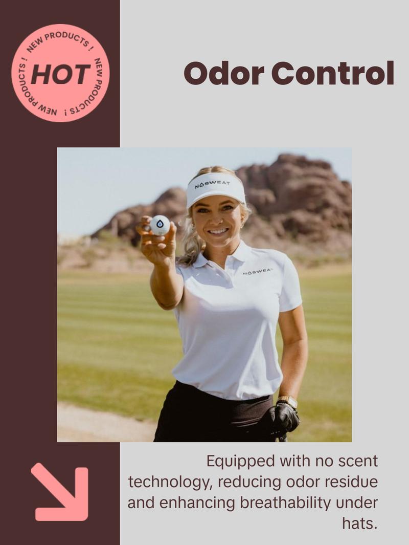 Nosweat White Hat Liners - Patented SweatLock Technology, Hypoallergenic, Moisture-Wicking, 12-Pack for Various Hat Types, Comfortable & Lightweight Nosweat White Hat Liners - Patented SweatLock Technology, Hypoallergenic, Moisture-Wicking, 12-Pack for Various Hat Types, Comfortable & Lightweight