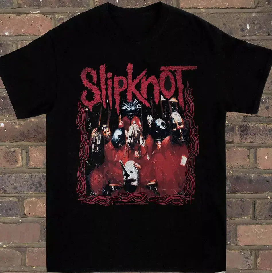 Slipknot Band New Black T-shirt Cotton For men Women S-3XL Casual Shortsleeve