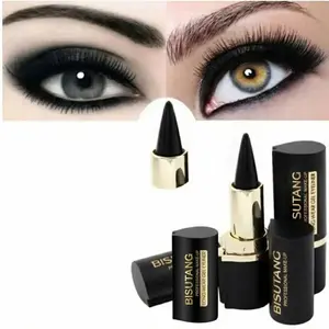 1PCS Natural Black Eyeliner Cream WaterproofLong-lasting Quick Dry Eye Liner Pen MakeupTools Eyeliner Pencil Cosmetics Lipliner