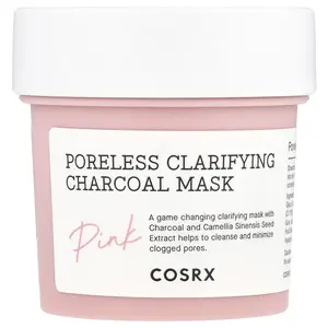 CosRx Poreless Clarifying Charcoal Beauty Mask, Pink, 3.88 oz (110 g)