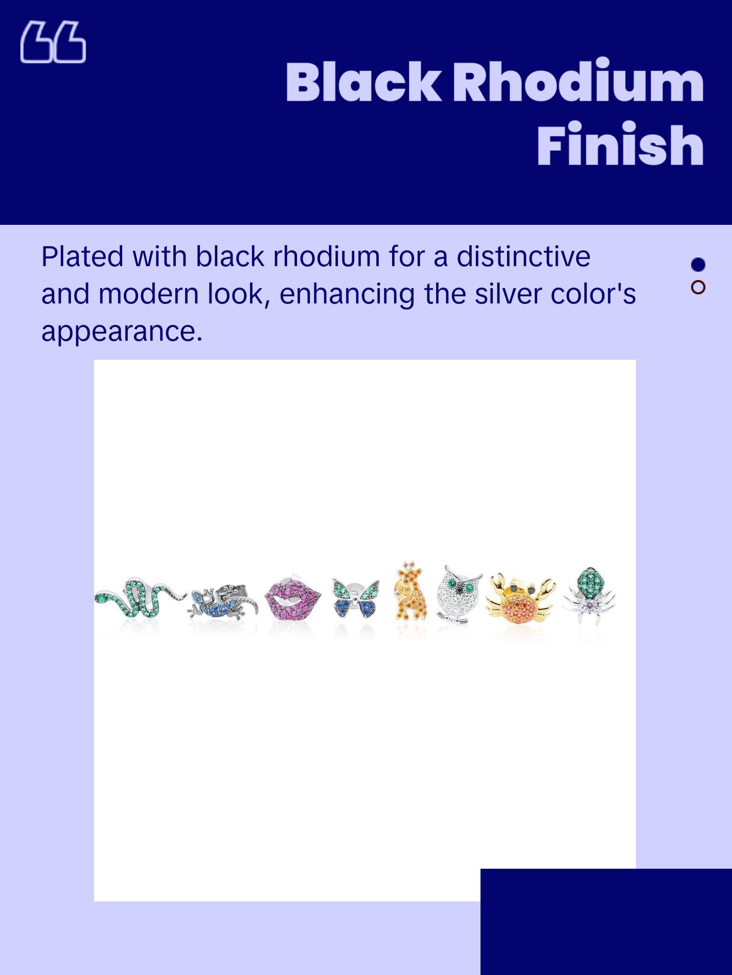 Silver Lizard Earrings - Good Luck Gecko Earrings