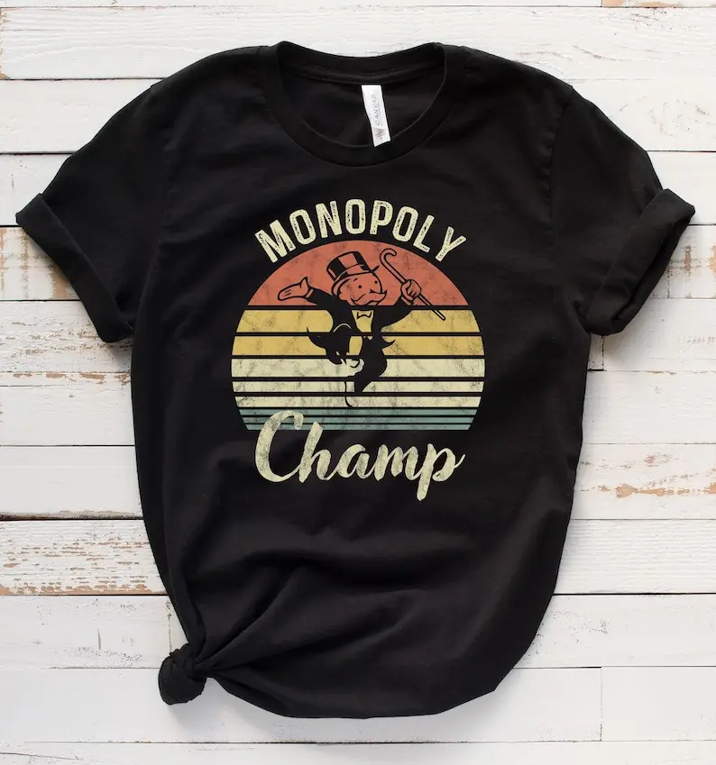 Monopoly Shirt / Sweatshirt / Hoodie, Monopoly Champ Shirt, Board Game Shirt, Boardgame Gift, Game Night Tshirt, Gift For Women / Men