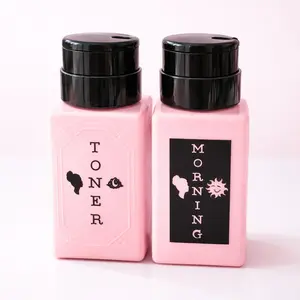 Refillable Morning & Night toner bottles (empty containers)
