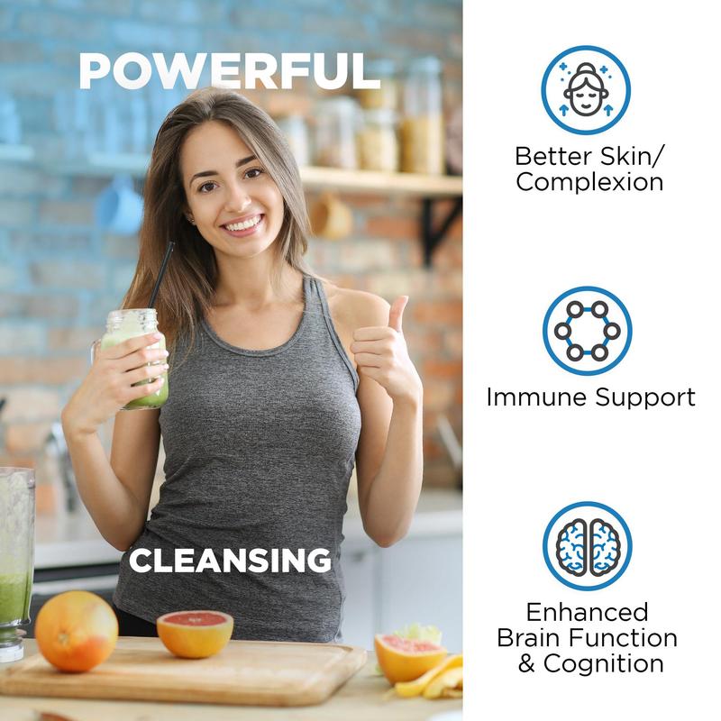 Nutrivein Liposomal Glutathione Setria  60 Capsules 700mg Supplements - Master Antioxidant for Optimal Cell Protection, Liver Cleanse And Brain