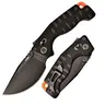 CJRB Doubletap Tactical Survival Knife - 3.86 in D2 Stone Wash Blade, Blue G10 Handle, Thumb Stud, Recoil Lock V2, Steel Clip, Ceramic Pivot, Crossbar Lock - Adults' Survival Equipment Hunt Gear for Outdoor Multifunctional Tools Tools and Gadgets Knives