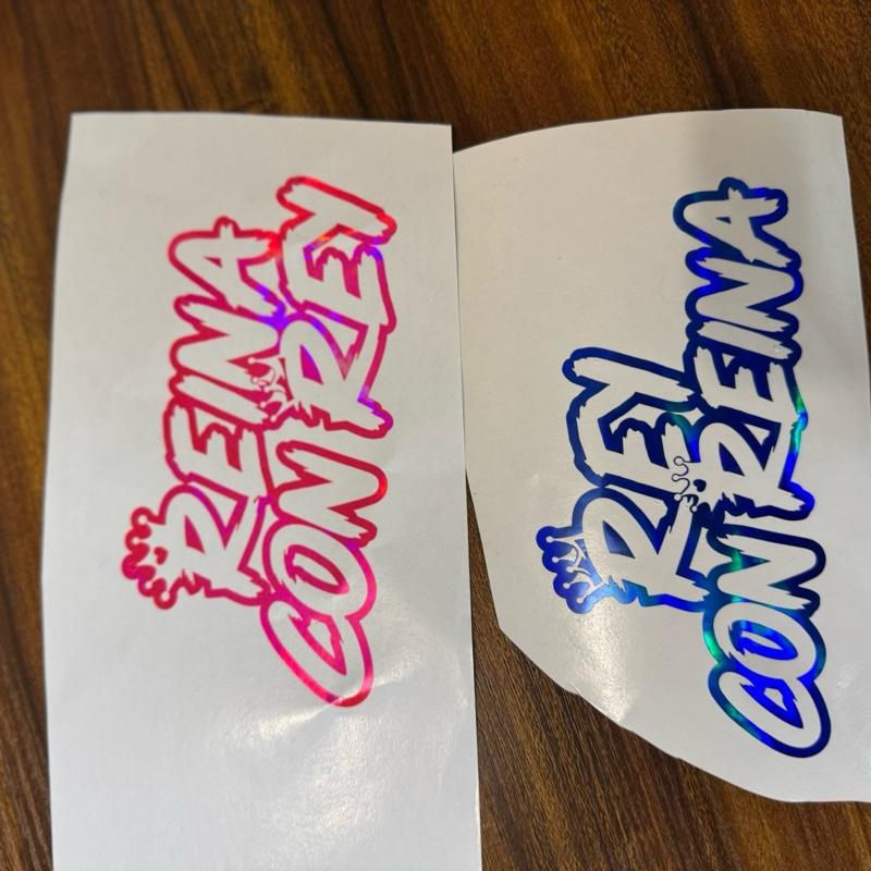 Rey Con Reina / Reina Con Rey Calcomania Sticker Decal | Cars | Trucks | SUV’s | Car Mods | His and Hers Vehicle Exterior Decoration