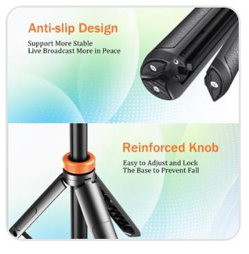 Professional Selfie Stick with Remote