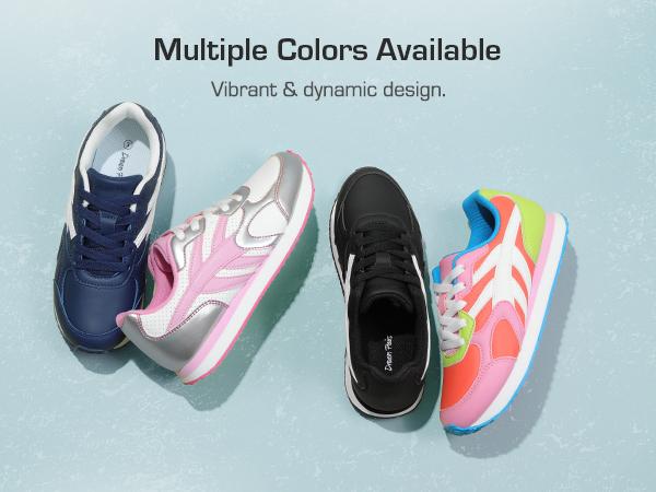 Dream Pairs Kids Girls Boys Shoes Kids Sneakers Lace-up Tennis Shoes Casual School LilLegends Lightweight Classic Walking Shoes