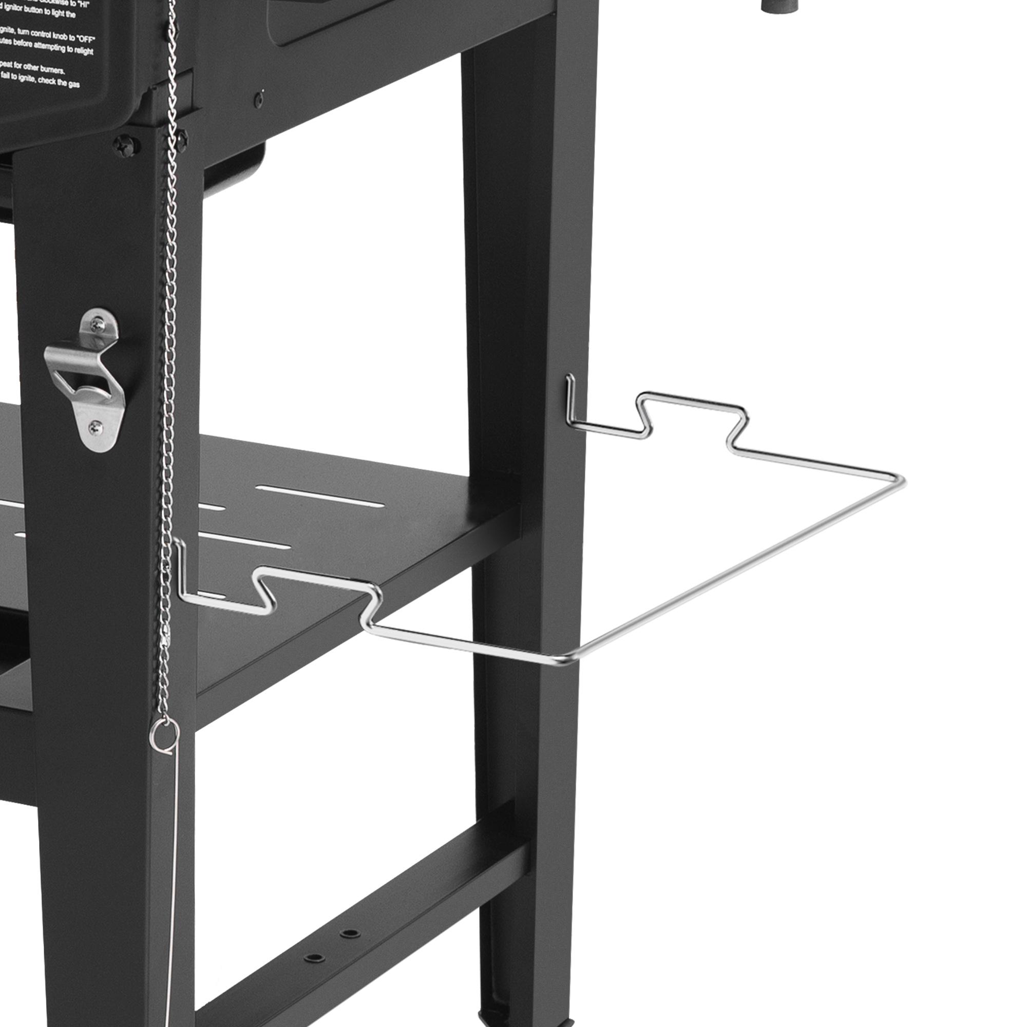 Royal Gourmet GD405A Propane Gas Grill and Griddle Combo, 4-Burner Event Combo Grill, Heavy-duty and Durable for Outdoor Cooking Food Barbecue Bbqs