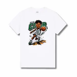 Coen Carr T-Shirt – Michigan State College Basketball Graphic Tee, Perfect for Basketball Fans and Spartans Supporters.