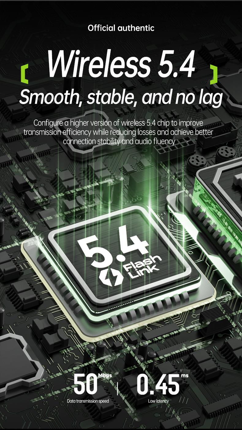 Acer OHR502 Bone Conduction Wireless Wireless Earbuds - New Model Over-Ear Design headset, Long Battery Life, Enhanced Audio Experience for Active Use gaming headset fast charge Electronic Headphone Pink