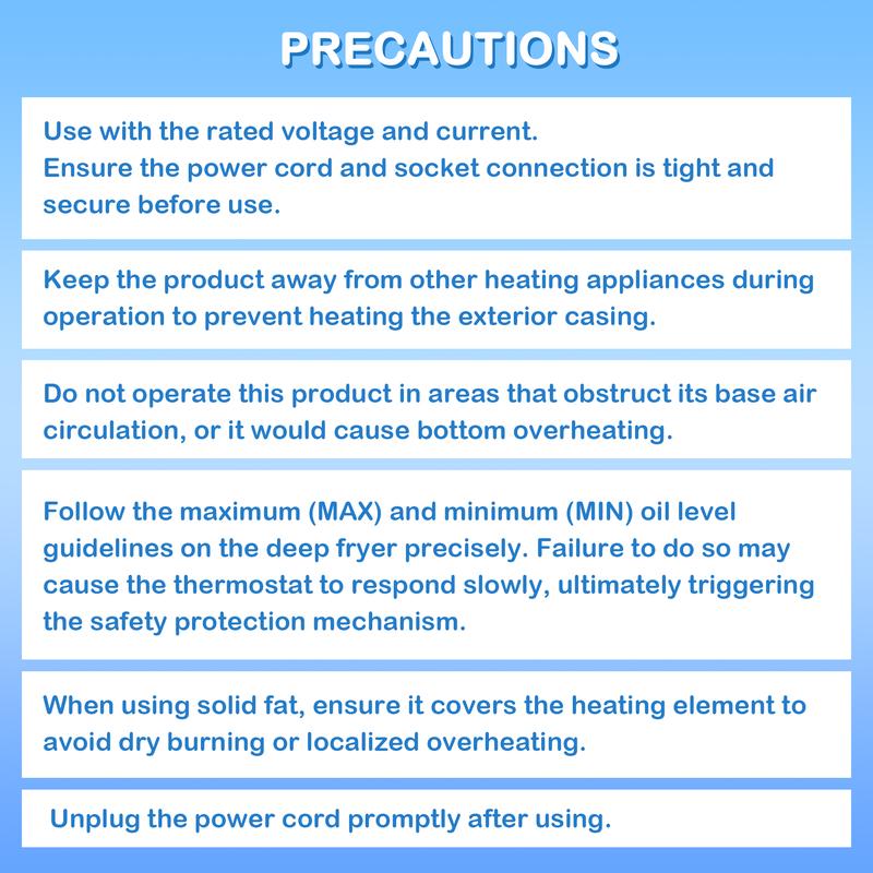 SUSTEAS Deep Fryer with Basket, 1500W Electric Deep Fryer, Temperature Control, Removable Lid, 2.6QT Non-Stick Inner Pot, Easy to Clean Cooker Springtok Cooking Food