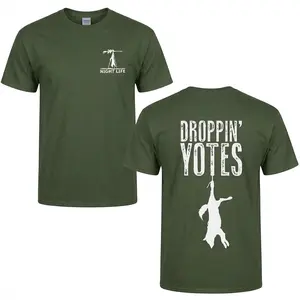 Droppin' Yotes Coyote Hunting Shirt - Thermal Camo Hanging Shirt Predator Gear - Men's Pullover Gift for Night Hunters
