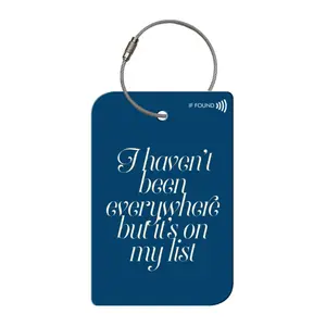 Everywhere QR Code Luggage Tag