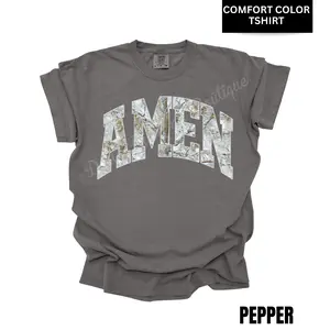 AMEN Camo Comfort Color T-Shirt