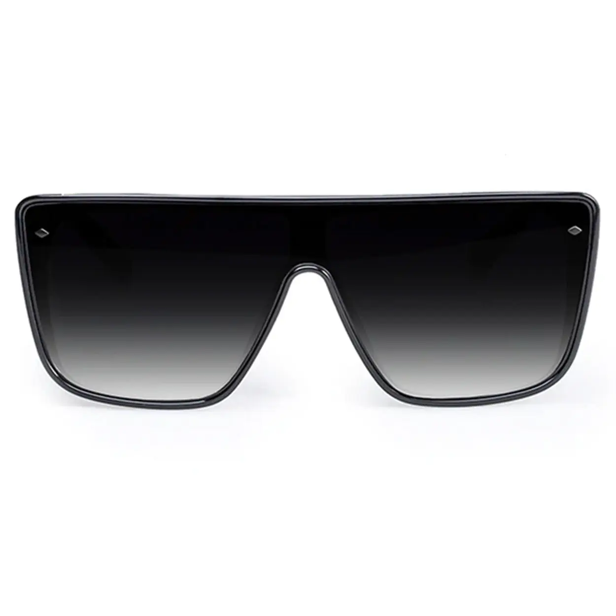 Sustainable Rayz - Black  Tangle Free Square Sunglasses - Certified Shatter-Resistant Lenses - UV400 - For Women & Men