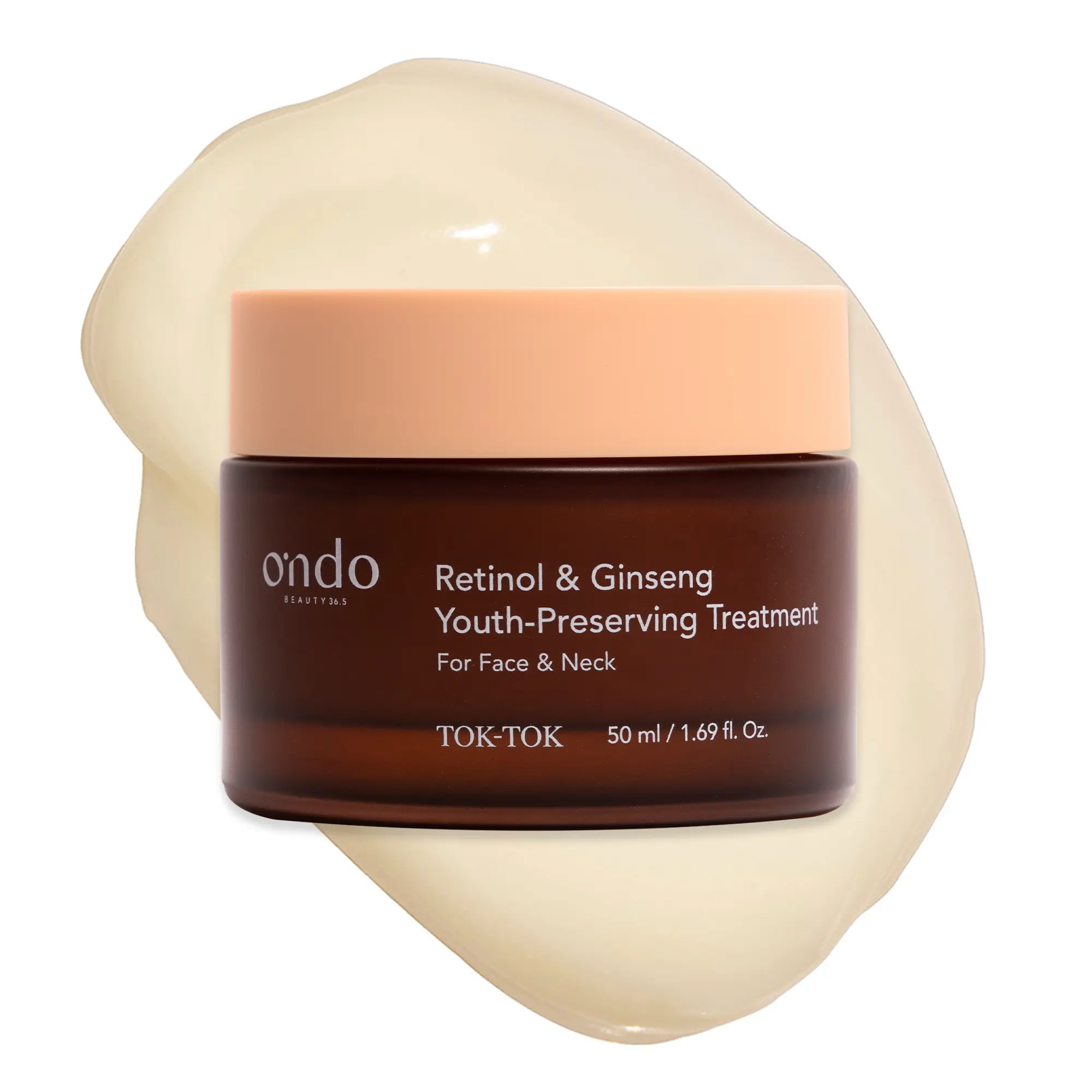ONDO Beauty 36.5 Retinol & Ginseng Cream | Firming & Nourishing Treatment 1.69 fl.oz.
