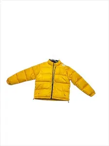 OBJ00127 Supreme Yellow Puffer Jacket