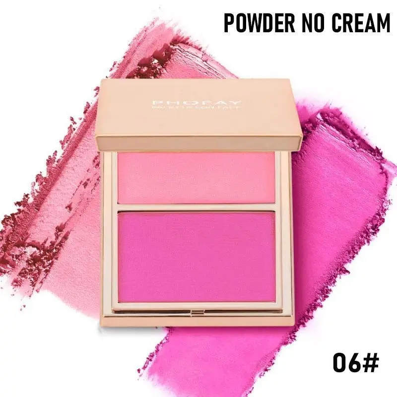 PHOFAY Natural Glow Blush - Long-Lasting, Easy-Application Cosmetic Makeup Product, Perfect for Daily Use, Available in Multiple Shades, Makeup Products