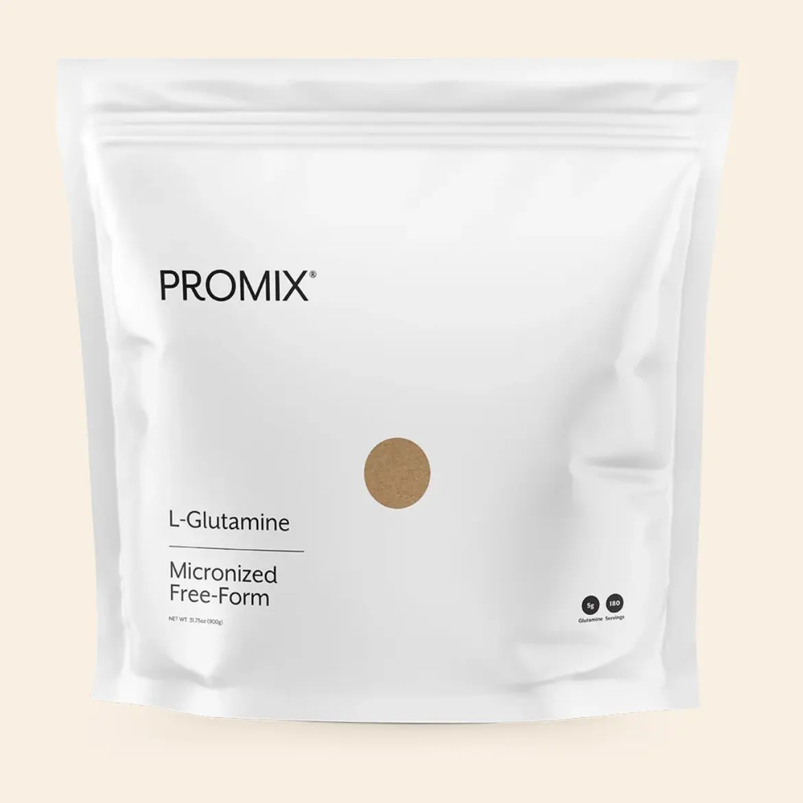Promix L-Glutamine Powder – Gut Health & Muscle Recovery – Micronized, Easy to Mix – Unflavored – 180 Servings