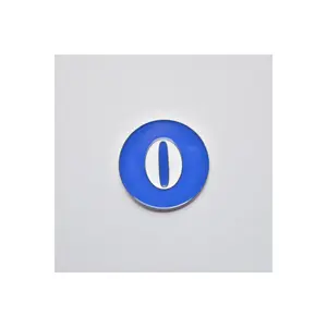 Finer Number Lapel Pin