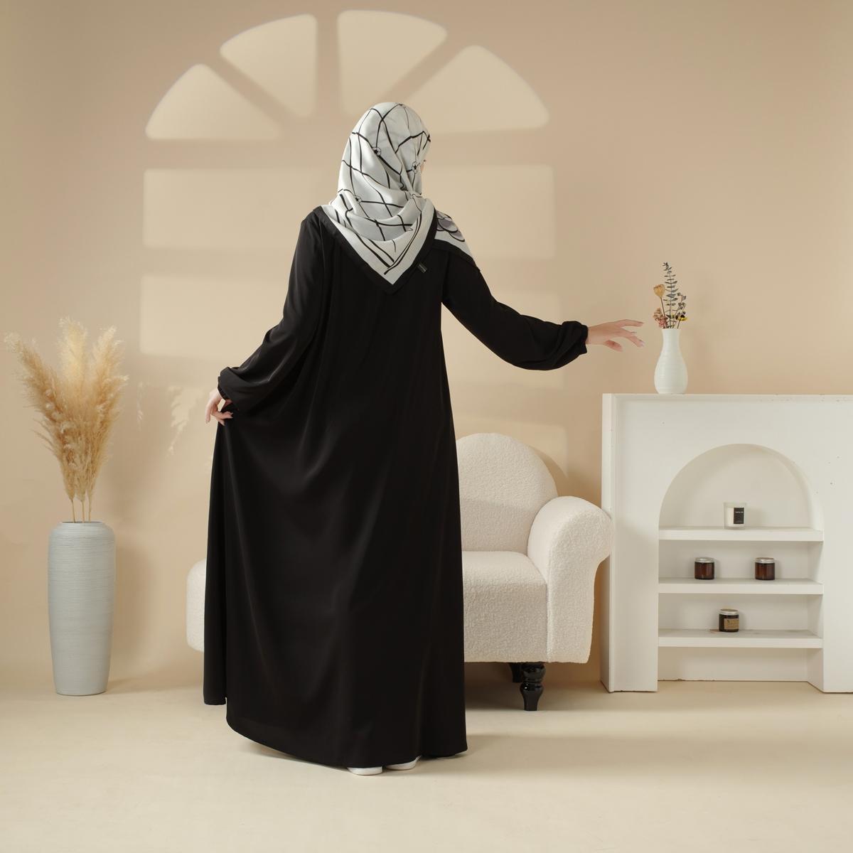 Essential Premium Versatile Pockets Umbrella Cut Abaya (MA113) - Casual and Breathable elegant maxi dresses women summer daily wear on hijab jilbabs khimar closed Modern For Muslim