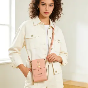 Touch Screen Phone Bag Small Crossbody Bag Shoulder Handbag Wristlet for Women