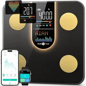 RunStar Smart Body Fat Scale - 22 Essenmtial Weight Metrics