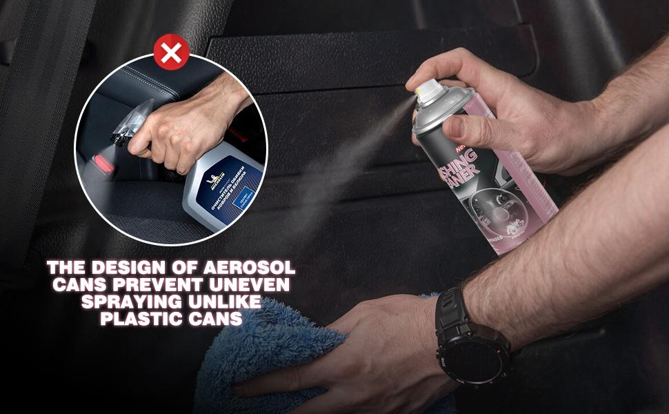 DonkeyPro Car Interior Protectant Spray For Leahter and plastic One-Step Tire Shine Spray for Precise, Even Shine and Minimal Overspray ,15oz