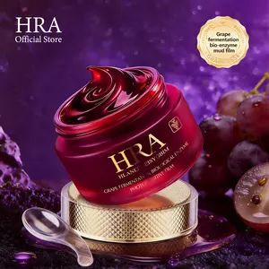 【HRA Official 】Grape  Ferment & Niacinamide Repairing Ampoule Mask- Hydrating Mask with Ferment for Skin Recovery，Moisturizing，Skin Radiance and Prevent Aging