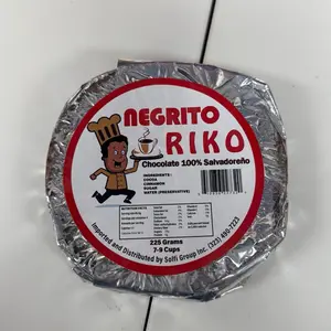 2 Und De Chocolate Negrito Rico Chocolate Salvadoreño 225g