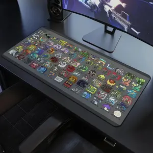 Monster Hunter Desk Mat, Iconic MH Symbols Mousepad, MTG Gaming Desk Mat, Gaming Mousepad Large xl xll, Perfect for MH Fans