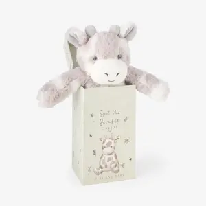 Spot the Giraffe Snuggler Plush Security Blanket w/ Gift Box