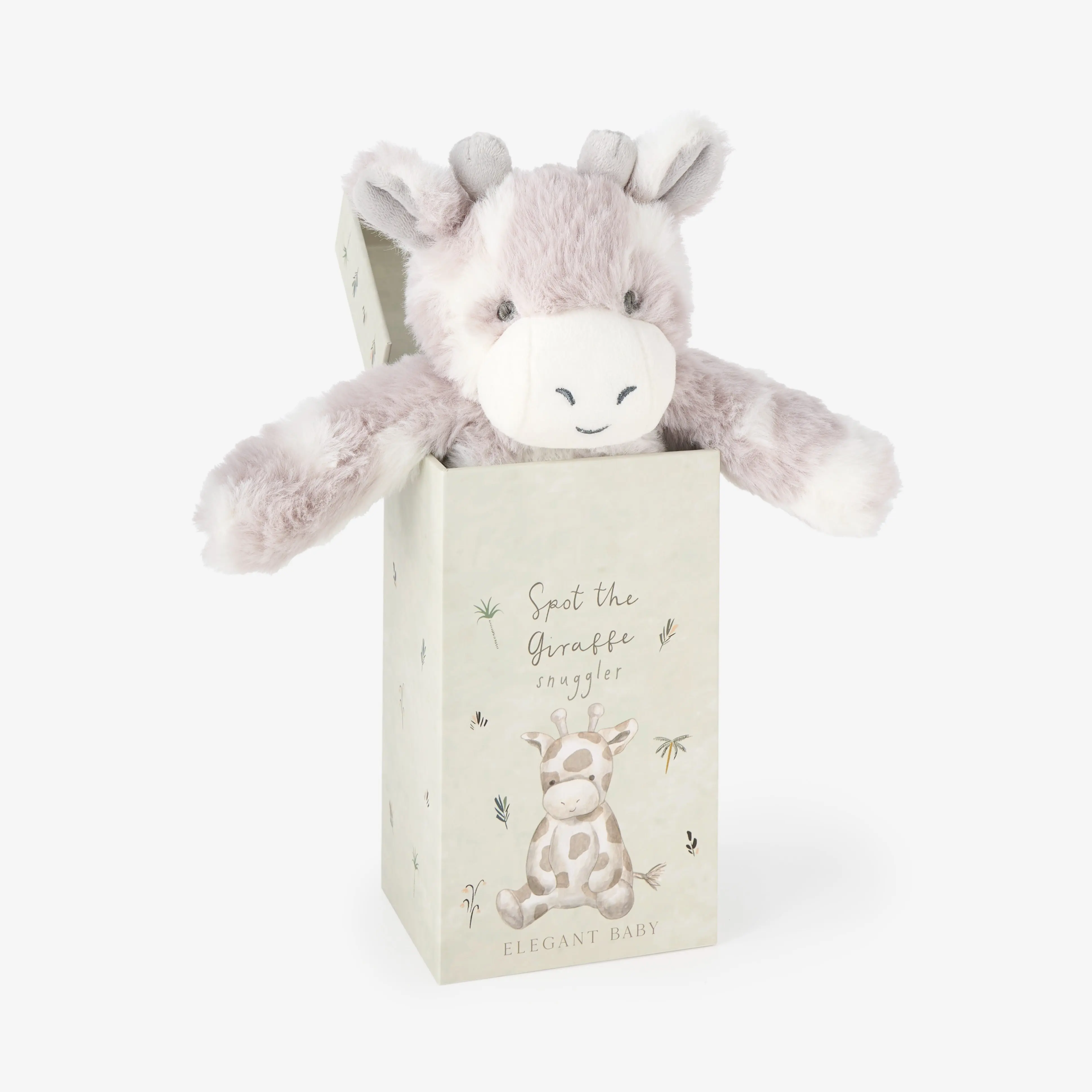 Spot the Giraffe Snuggler Plush Security Blanket w/ Gift Box