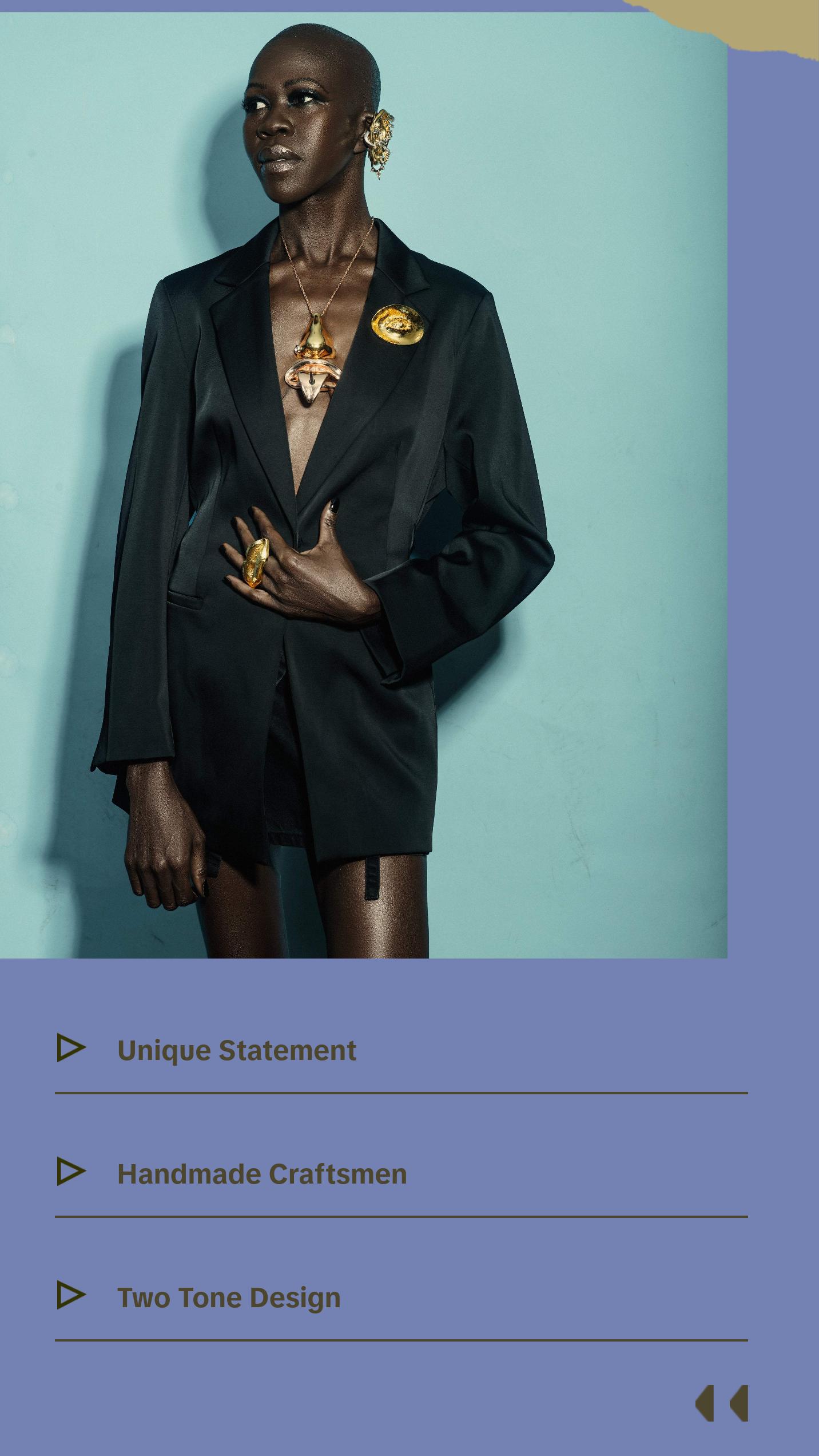 Pierced Tongue Perfume Pendant