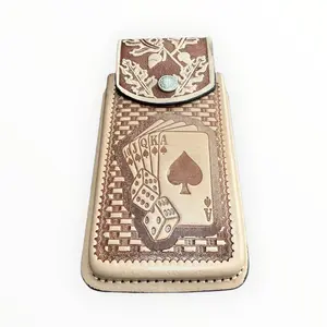 Funda Celular Vaquero de Piel Porta Celular Western Style Leather Phone Holster