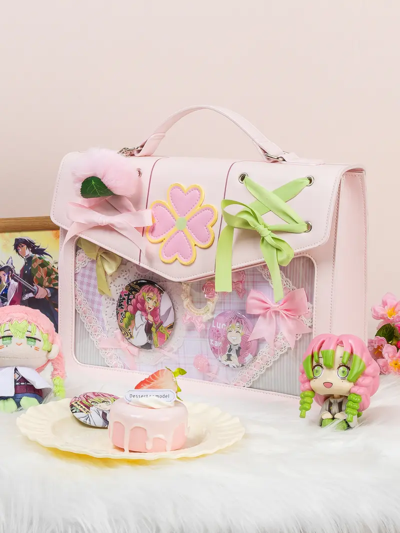 ILLIT ミンジュ グッズセット 痛バッグ The Junco Mitsuri Kanroji Ita Bag for Women - Kawaii Anime