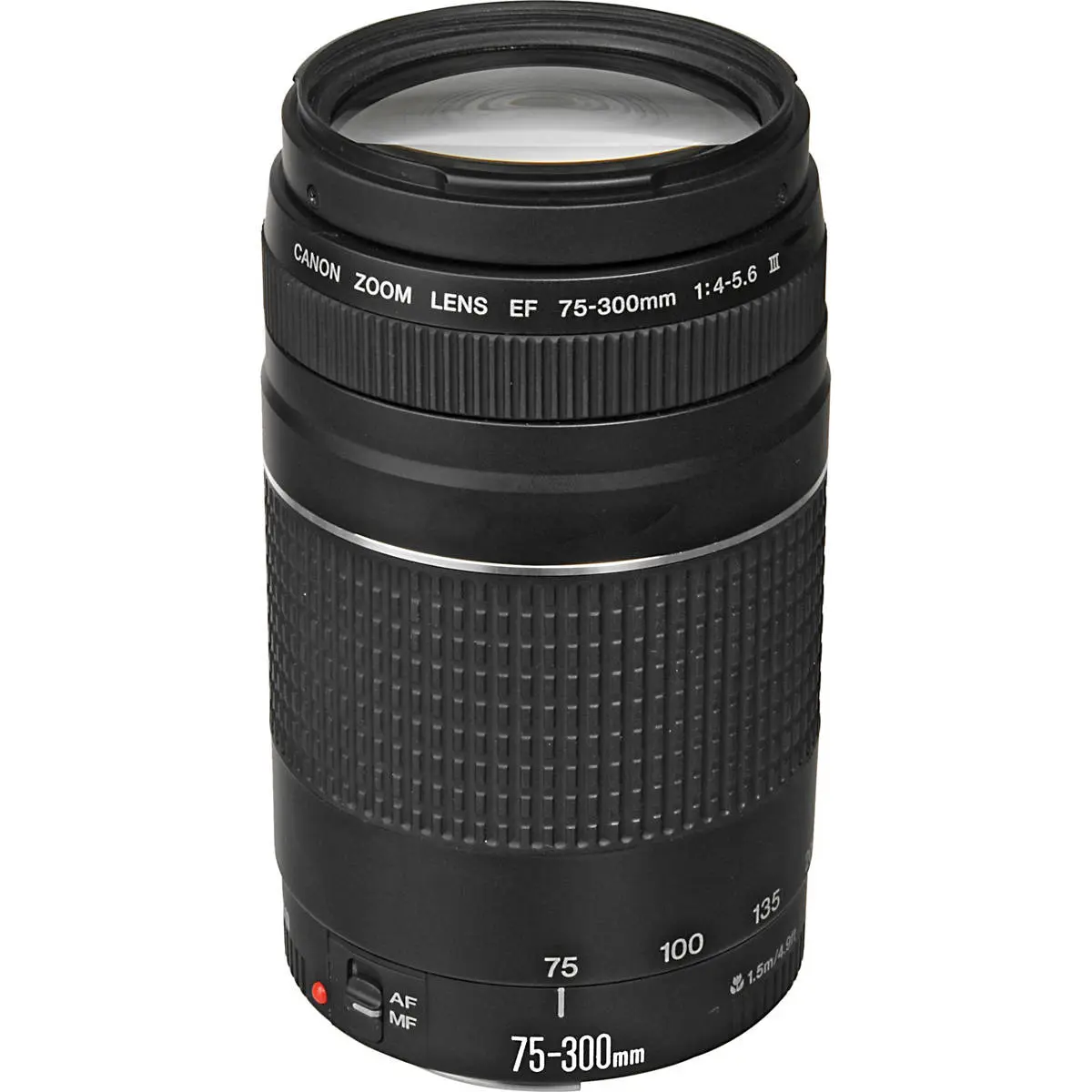 Canon EF 75-300mm f/4-5.6 III Camera Zoom Lens, Compact Auto Focus Lens for Photographers