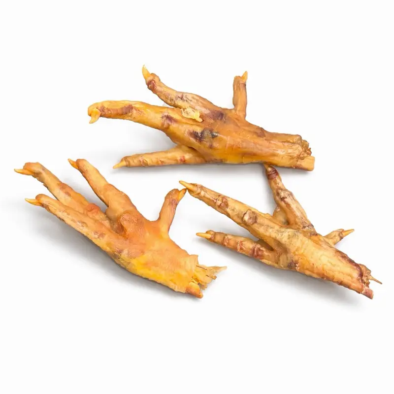 <GOLDEN TICKET!>  USA Chicken Feet (30 Pack) Natural Scent - Human-Grade and 100% Natural - Only Washed With Water - Wholesome Dog Chew Treats - High in Protein, Glucosamine and Chondroitin - Enrichment Chewing