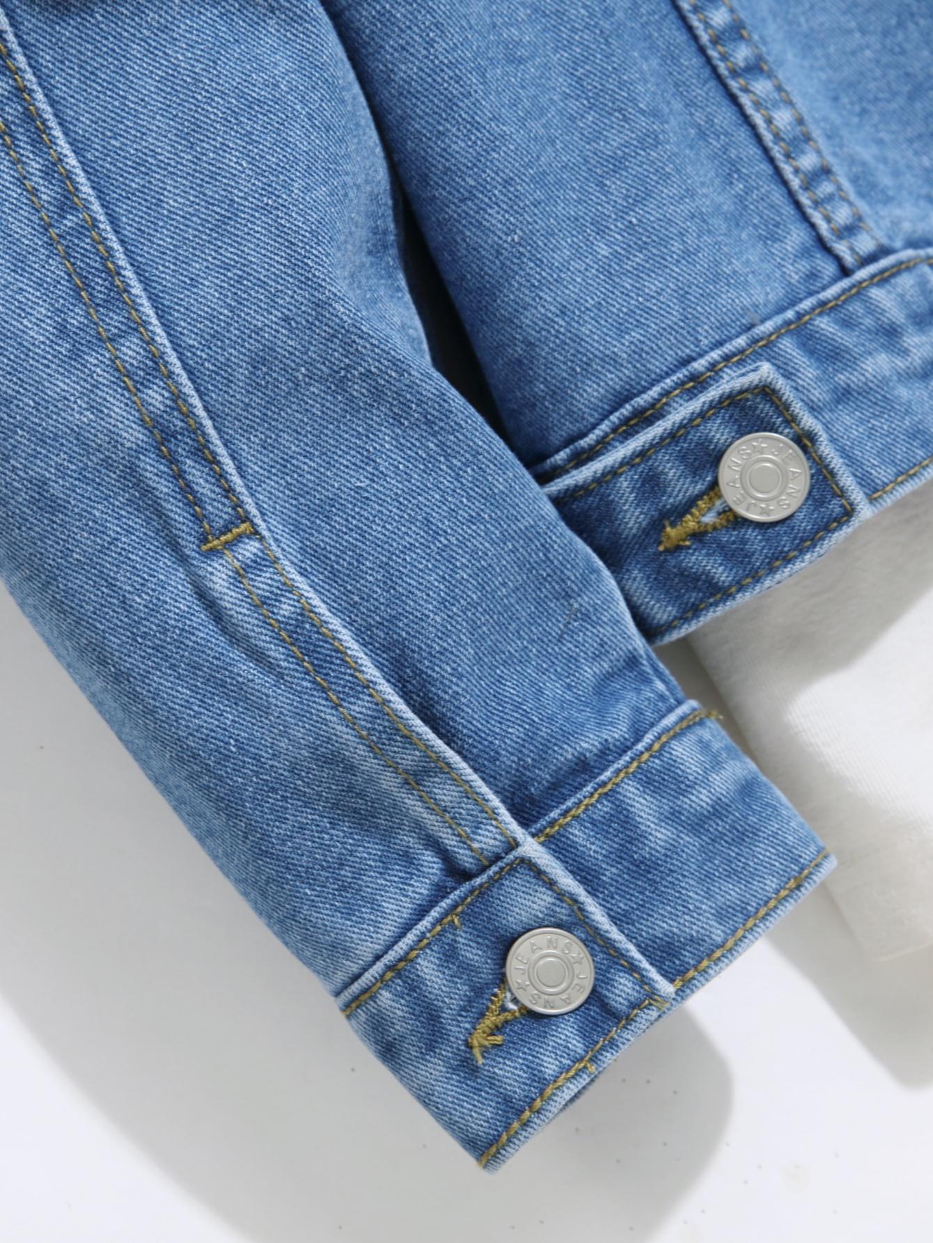 Stylish Streetwear Men Ripped Distressed Slim Denim Jacket Male Casual Jean Jacket Coat Menswear Tops Long Sleeve SpringStatements