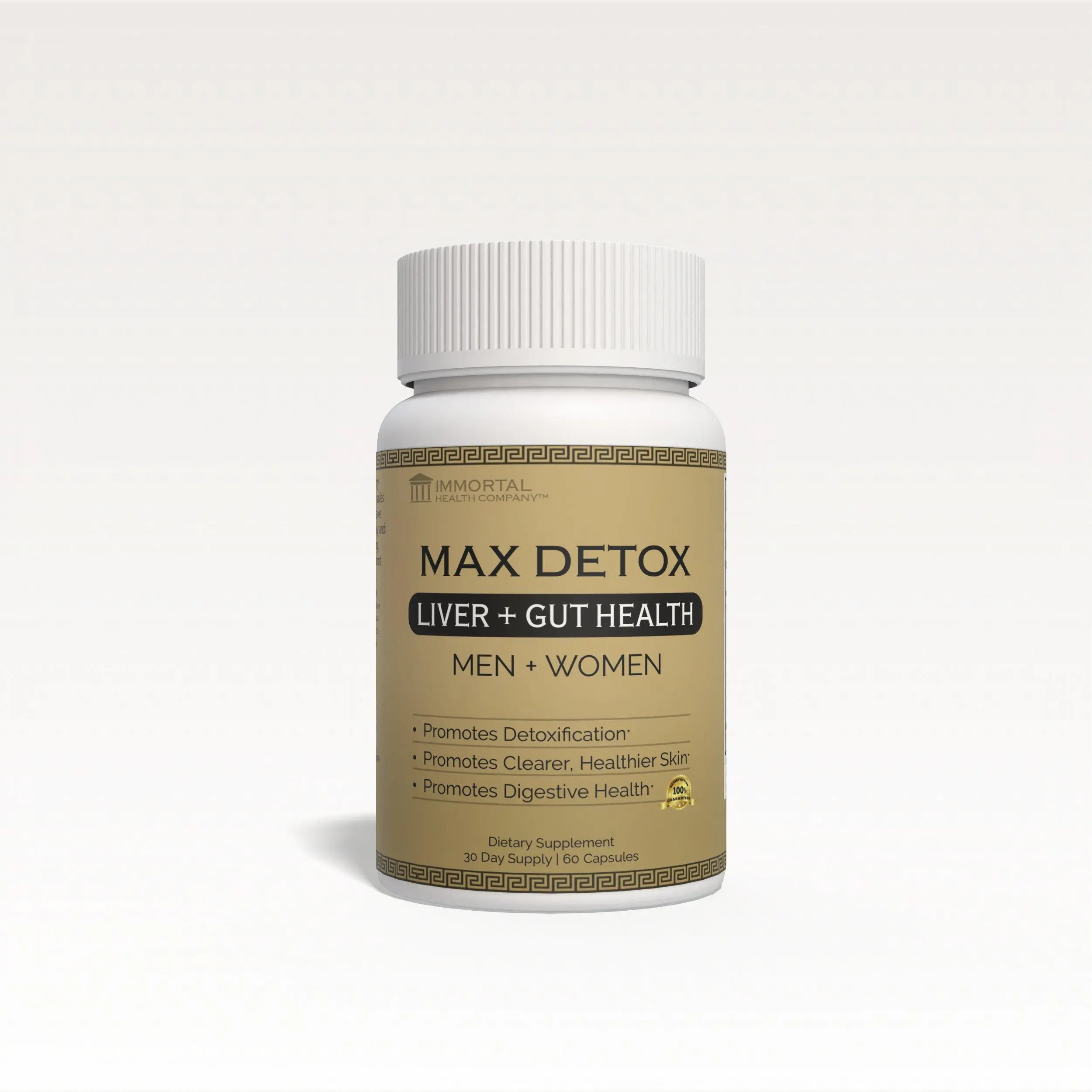 Max Detox | Liver & Gut Cleanse for Women and Men – Supports Digestion, Bloating Relief, Detox & Metabolism – With Milk Thistle, Dandelion Root, Artichoke, Ginger & Probiotics – Natural Cleanse for Daily Energy & Wellness